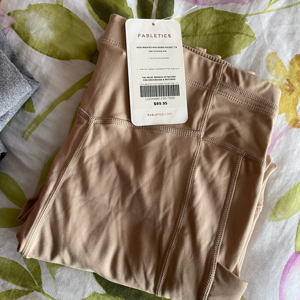 Fabletics high waisted leggings NWT
